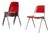 Model 1601 Stacking Chairs by Don Albinson for Knoll International, 1970s, Set of 4 For Sale