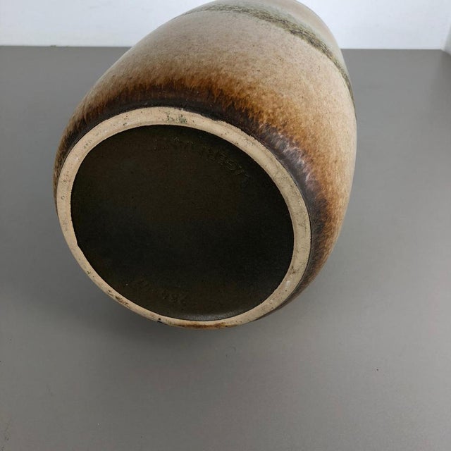 Large Fat Lava Multi-Color 284-47 Pottery Floor Vase from Scheurich, 1970s For Sale - Image 13 of 16