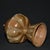 Vintage Copper Tiered Lotus Base Bell With Domed Cover For Sale - Image 9 of 9