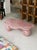 Handcrafted Rose Quartz Organic Coffee Table With Sphere Legs | Sculptural Luxury Stone Table For Sale - Image 6 of 8