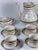 An elegant 15-piece porcelain tea set for six by haviland limoges in the celebrated vieux paris vert pattern, produced...