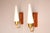 Mid-Century Scandinavian Modern Wall Lamps with Teak Panels attributed to Örsjö, Set of 2 For Sale - Image 6 of 13
