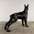 Metal Life-Size Boxer Dog Bronze Sculpture – 42”h Contemporary Canine Statue For Sale - Image 7 of 10