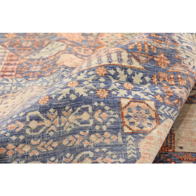 Vintage Afghani Khotan Rug, 06'06 X 09'04 For Sale In Dallas - Image 6 of 10