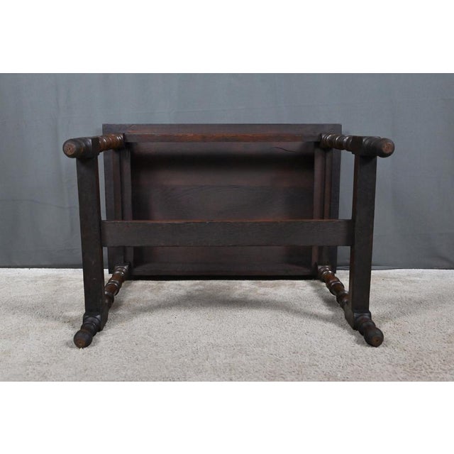 Small 19th Century Louis XIV Oak Desk For Sale - Image 14 of 16
