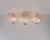 Murano Glass Ceiling Lamp from Venini, 1940s, Set of 3 For Sale - Image 10 of 11