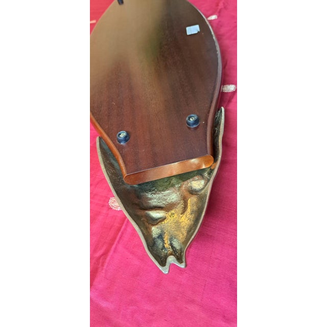 Brown Vintage Smoked Meat Stand, 1970s For Sale - Image 8 of 11