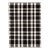 Dash & Albert by Annie Selke Tattersall Black Indoor/Outdoor Rug, 2'6" x 8' For Sale