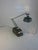 Metal Mid 20th Century Drafting Desk Lamp Vintage Steampunk Small Working For Sale - Image 7 of 12