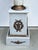 VERY HEAVY & SOLID PEDESTALS, these are not a modern "dupe". Beautiful natural marble with gilded bronze accents....