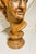 Vintage Hand Carved Wood Bust of the God Apollo For Sale - Image 9 of 11