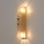 Murano Glass abd Gilt Brass Sconces, Graniglia, Italy, 2000s, Set of 2 For Sale - Image 6 of 10