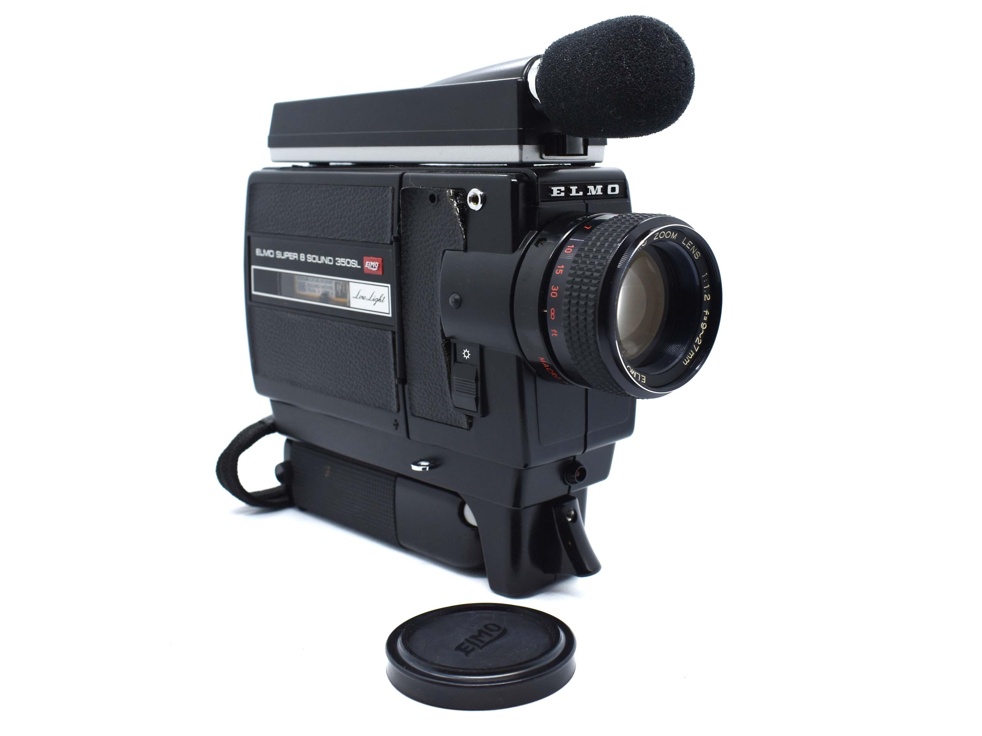 Mid 20th Century Elmo Super 8 Sound 350sl Macro Movie Camera With