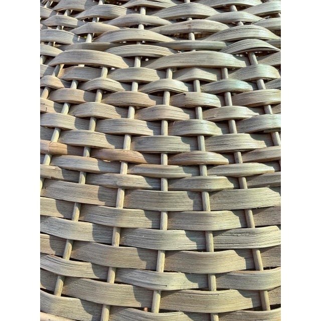 Vintage Rattan Nest Daybed For Sale In Los Angeles - Image 6 of 9