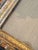 Antique Floral Tapestry in Exceptional Black & Gilt Frame For Sale - Image 11 of 11