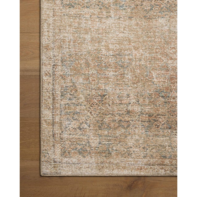 2020s Amber Lewis x Loloi Cambria Ocean / Brick 2'-0" x 5'-0" Accent Rug For Sale - Image 5 of 6