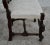 1980s Walnut Accent Chair Carved High Back Jacobean Style William & Mary Stretcher 80s For Sale - Image 5 of 12