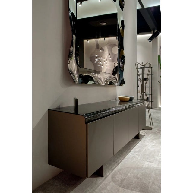 Sculptural Dorian Mirror by Tonin Casa For Sale - Image 4 of 6