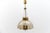 Brass and Smoked Glass Hanging Lamp from Limburg, Germany, 1960s For Sale - Image 14 of 14