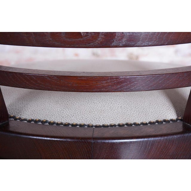 Art Deco Armchair attributed to Workshop of Josef Hoffmann, Vienna, Austria, 1910s For Sale - Image 10 of 17