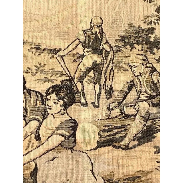 Antique French Jaquar Tapestry For Sale - Image 5 of 15