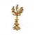 A grand pair of 19th century Louis XV style candelabras, beautifully crafted in richly gilded ormolu with five elegantly...