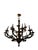 French Late 20th Century Mariner Spain Royal Heritage 18-Light Gilt Bronze French Style Chandelier For Sale - Image 3 of 7