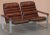 Brown Leather and Chrome Sofa Suite by Aarnio Pulkka Ilmari Lapland, 1960s, Set of 3 For Sale - Image 13 of 18