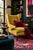2020s Lemon Wingback Accent Chair For Sale - Image 5 of 5
