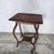 Antique Arts & Crafts Walnut Side Table with Drawer For Sale - Image 3 of 7