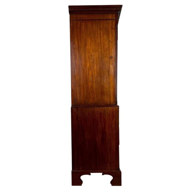 2000 - 2009 Antique Georgian Mahogany Chest on Chest, 1700s For Sale - Image 5 of 11