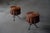 Cast Iron and Rattan Side Tables, Netherlands, 1950s, Set of 2 For Sale - Image 11 of 11