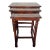 Attributed to Jonathan Charles Nest of Three Walnut Inlaid Parquet Oyster Tables, Huntingdon Collection For Sale