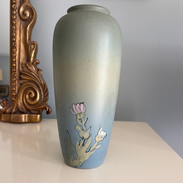 Weller Pottery Hester Pillsbury for Weller Pottery Vase For Sale - Image 4 of 10