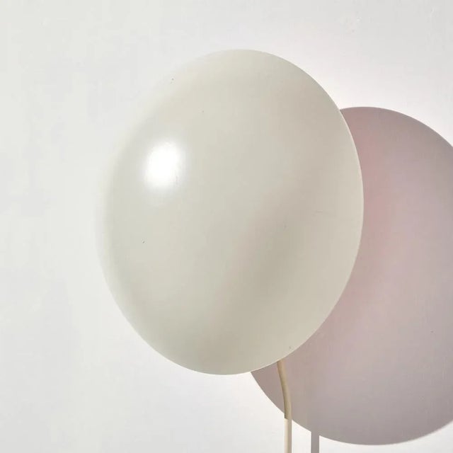 ‘PH Hat’ wall fixture, designed by Poul Henningsen and produced by Louis Poulsen in the 1960s. with original white painted...