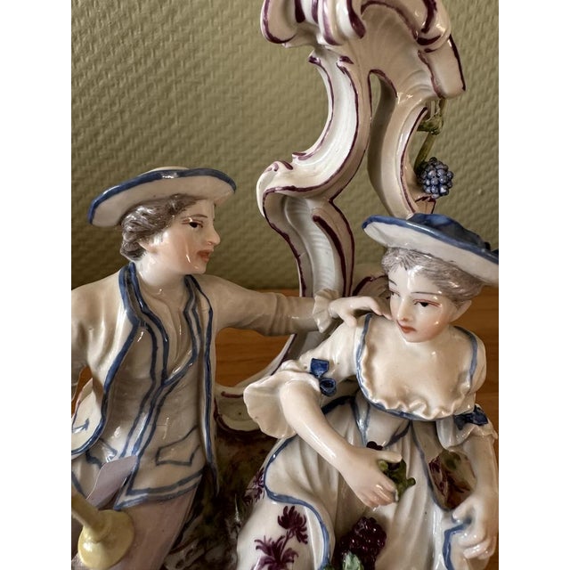 Seasons Group: Autumn from Ludwigsburg, Late 18th Century For Sale - Image 6 of 11
