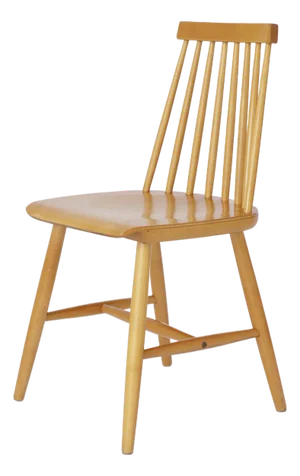 Vintage Scandinavian Swedish Beechwood Pinocchio Dining Chair by Yngve Ekström, 1960s