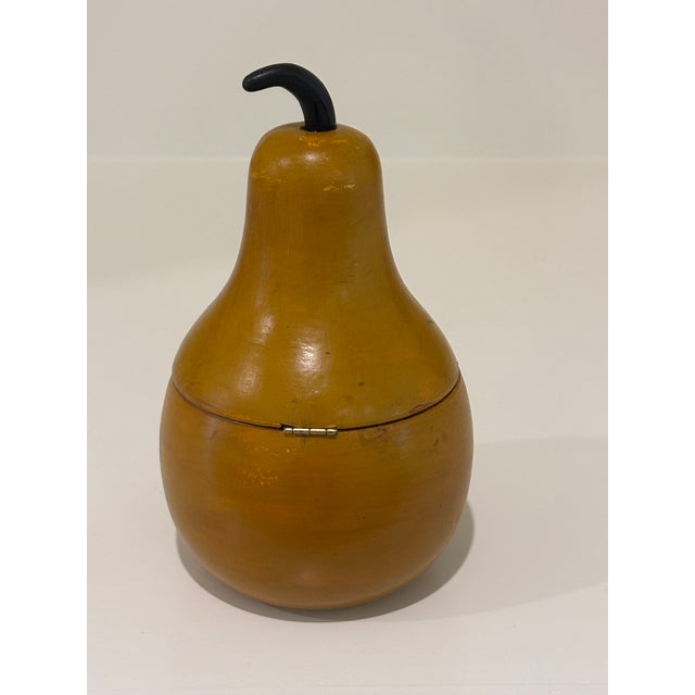 Antique Pear Shaped Tea Caddy For Sale - Image 4 of 14
