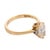 Vintage Gia 1.14 Carat Diamond 14k Yellow Gold Engagement Ring, Size 6.5 For Sale - Image 4 of 6