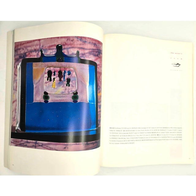 Slate Gray 1992 "The Italian Art of Living" Exhibit Catalog For Sale - Image 8 of 13