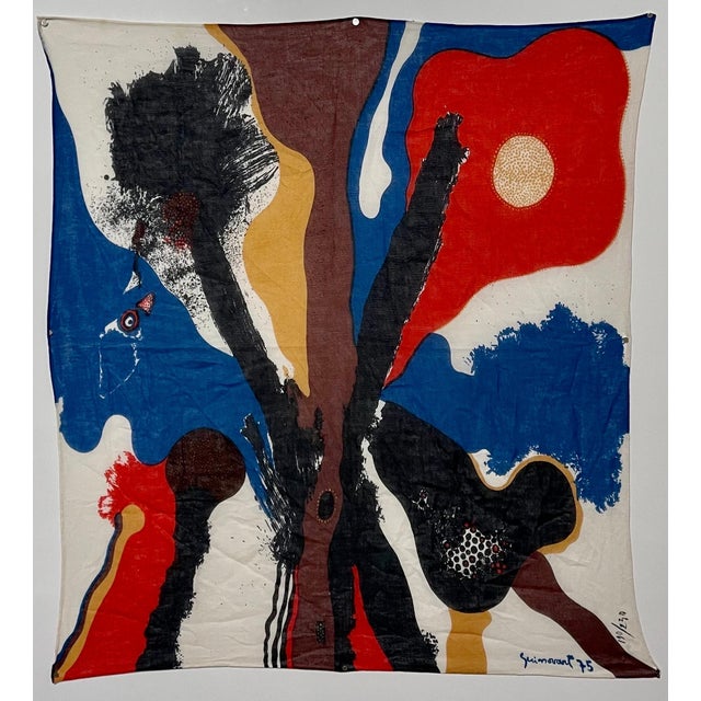 This is a thin cotton (that is my best estimate. it does not feel like silk) scarf, woven textile, fabric piece. It is...