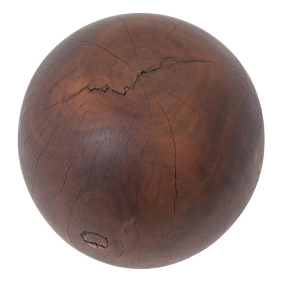 Vintage Wooden Stool, 1950s For Sale