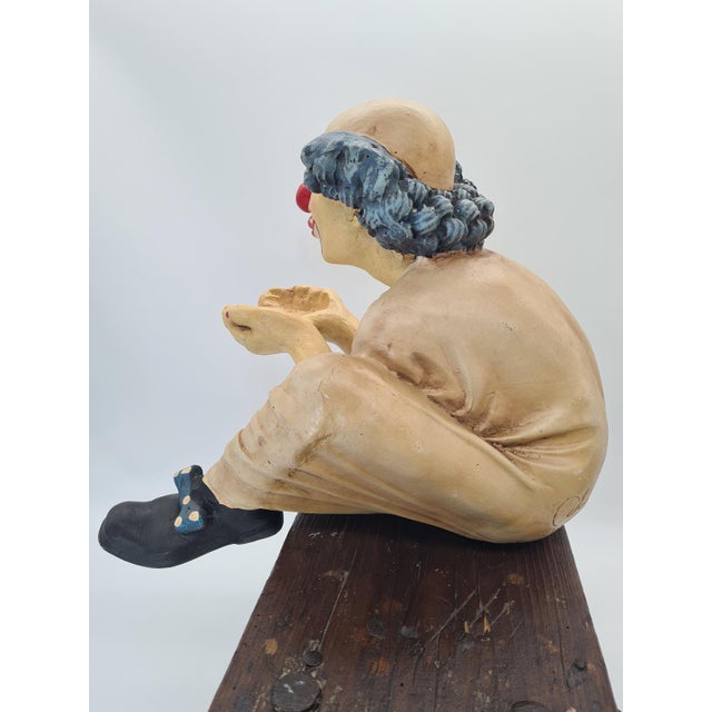 Plastic Large Sculpture of a Circus Clown from Jun Asilo, Philippines, 1995 For Sale - Image 7 of 11
