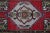 Red 1960s Turkish Vintage Hand Knotted Doormat Rug For Sale - Image 8 of 13