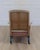Wood 19th Century Napoleon III Square Back Armchair with Matching Footstool For Sale - Image 7 of 9