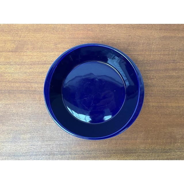 Vintage German Dark Blue Lukull Ceramic Bowl from Schönwald, in Very Good conditions. Designed 1970 to 1979 This piece has...