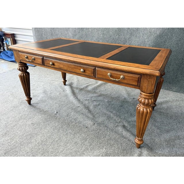 American Hooker Seven Seas Collection Executive Desk For Sale - Image 3 of 17