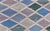Early 21st Century Flatweave Contemporary Geometric Slate Gray Rug "Harlequin" by Doris Leslie Blau For Sale - Image 5 of 9