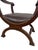 Vintage Renaissance Revival Savonarola X-Frame Chair For Sale - Image 16 of 18