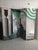 Vintage Post Modern Monumental Room Divider Folding Screen Art Deco Surrealist For Sale In Philadelphia - Image 6 of 18